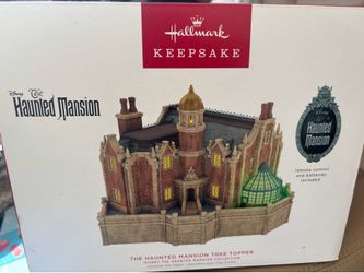 Hallmark Haunted Mansion tree topper