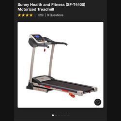 Sunny Health and Fitness (SF-T4400) Motorized Treadmill