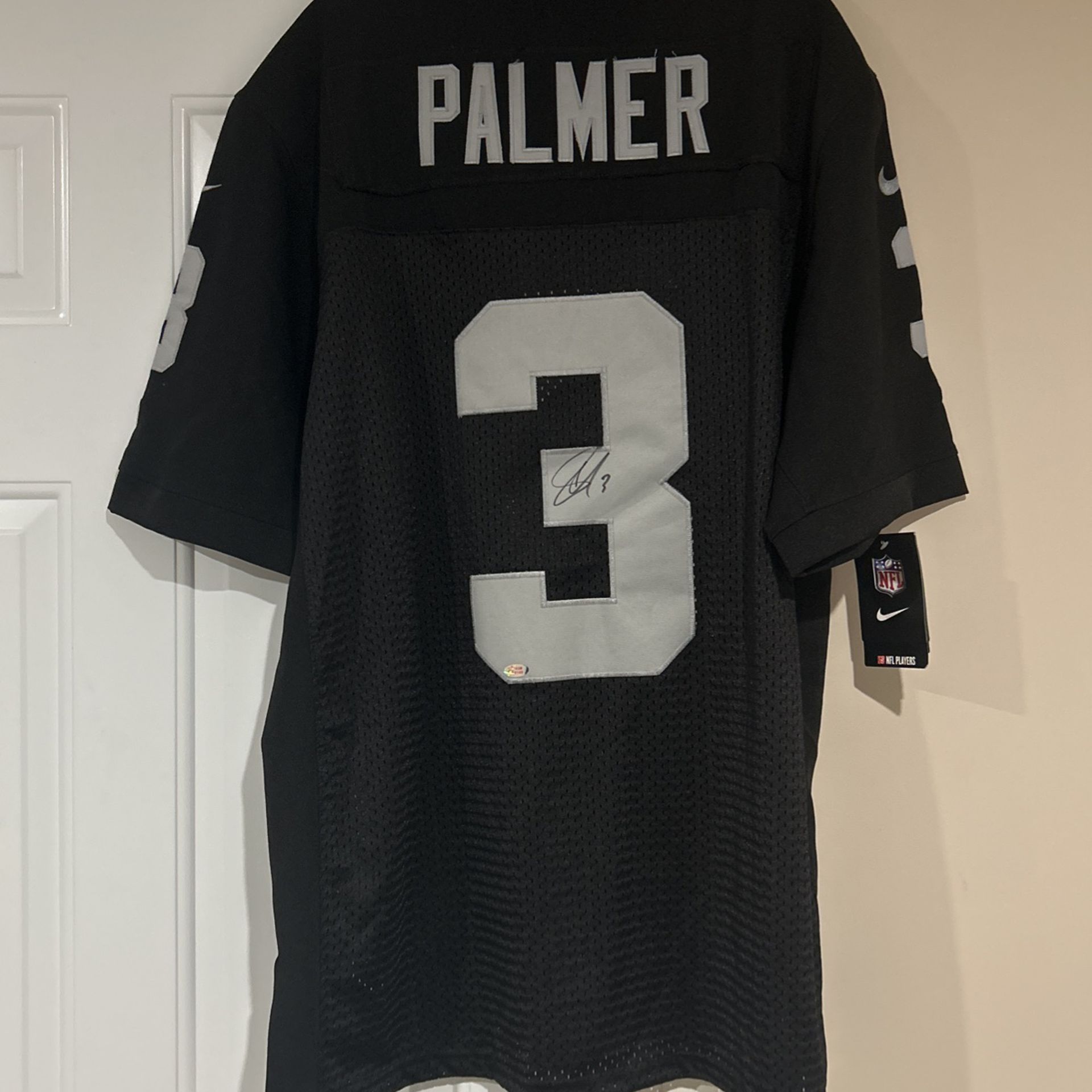 Carson Palmer Raiders Autographed Jersey