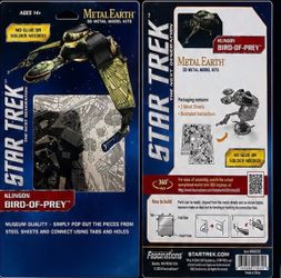 🖖 Klingon Bird-of-Prey Metal Earth Model – ONLY $5 🚀