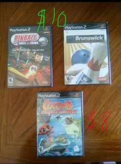 NEW (sealed) PS2 games