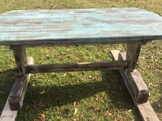 Solidwood Table Rustic Finish