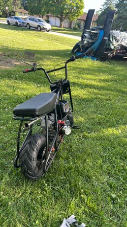 Built mini bike