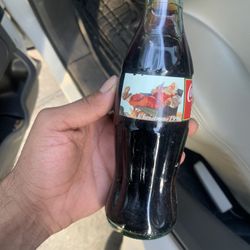 1996 Christmas Coke Bottle