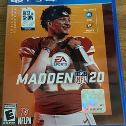 Madden 20 Ps4