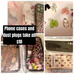 Fun stuff for sale nails, crocs charms, straw toppers, phone cases