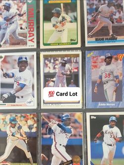 ⚾️ 💯 Card Lot - HOF Eddie Murray Cards