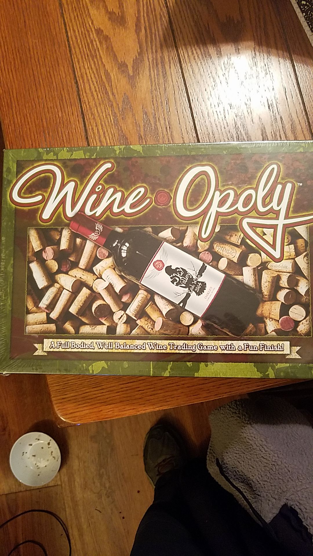 Wine Opoly Board game NEW