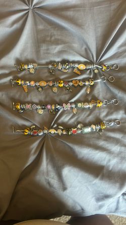 NFL Steelers Charm Bracelets 