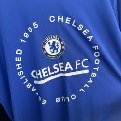 Chelsea blue football shirt 