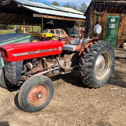 Massey 135 gas 3 cly Perkins engine 40 hp 