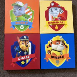 Paw patrol canvas 
