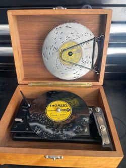 Vintage thorens music box