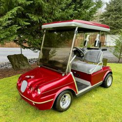 Club Car Custom Jaguar Electric Golf Cart 48V