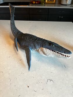 EOIVSH Large Mosasaurus Toy 13.4", Realistic Deep Sea Monster