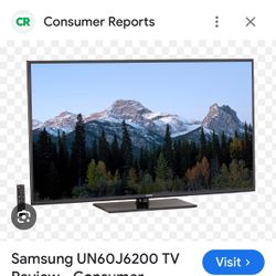 Samsung 60 In TV 