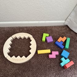 LOVEVERY THE PROBLEM SOLVER WOODEN WOBBLE PUZZLE