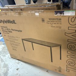StyleWell Outdoor Dining Table (Retails For 179$)