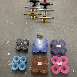 Skateboard Wheels Bearings Decks Grip Tape 
