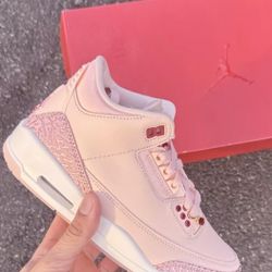 Jordan 3 Retro Valentine's Day Treat Yourself  2025 Woman's ❤️❣️🩷💒🌷