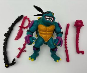 Vintage TMNT Slash Complete Teenage Mutant Ninja Turtles Playmates 1990