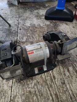 ​⚡️ Heavy Duty Dayton 8" Bench Grinder (3/4 HP) – Built Like a Tank! ⚡️