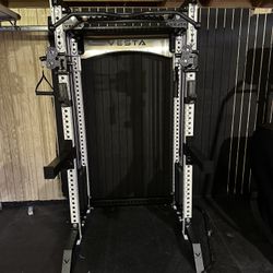Vesta Fitness PRO SERIES 2-1 Ultimate Half Rack Functional Trainer/Gym Equipment/ Home Gym/ Fitness/ FREE DELIVERY 🚚 