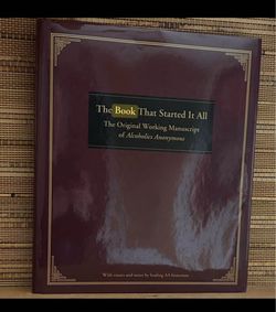 The Book That Started It All - AA Original Manuscript