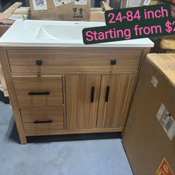 Bathroom Vanity Clearance,30-84 inch 10。1723
