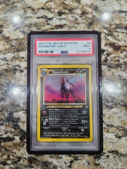PSA 9 Vintage Houndoom
