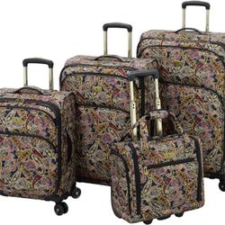 London Fog Expandable Luggage Set