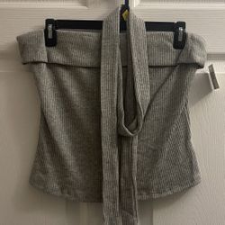 Brand New Jade & Brown Tube Tops With Scarves Sizes M & L Juniors $5.00 Each 