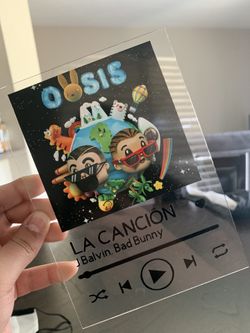 Custom song plaques