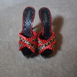 Penthouse Animal Print Heels