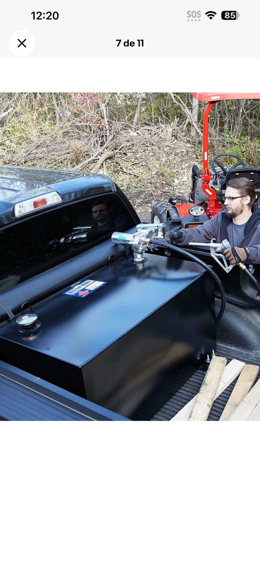 π Complete Combo: GPI M-150S-MU 12V Fuel Transfer Pump + Better Built 100-Gallon Diesel Tank, Ready for Heavy-Duty Work!