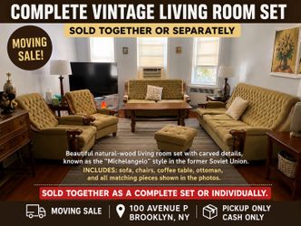 Moving to Florida -Furniture sale