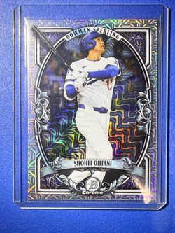 2026 Bowman Chrome SHOHEI OHTANI SILVER STERLING MOJO REFRACTOR - Dodgers
