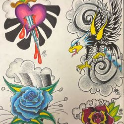 Tattoo Flash Art