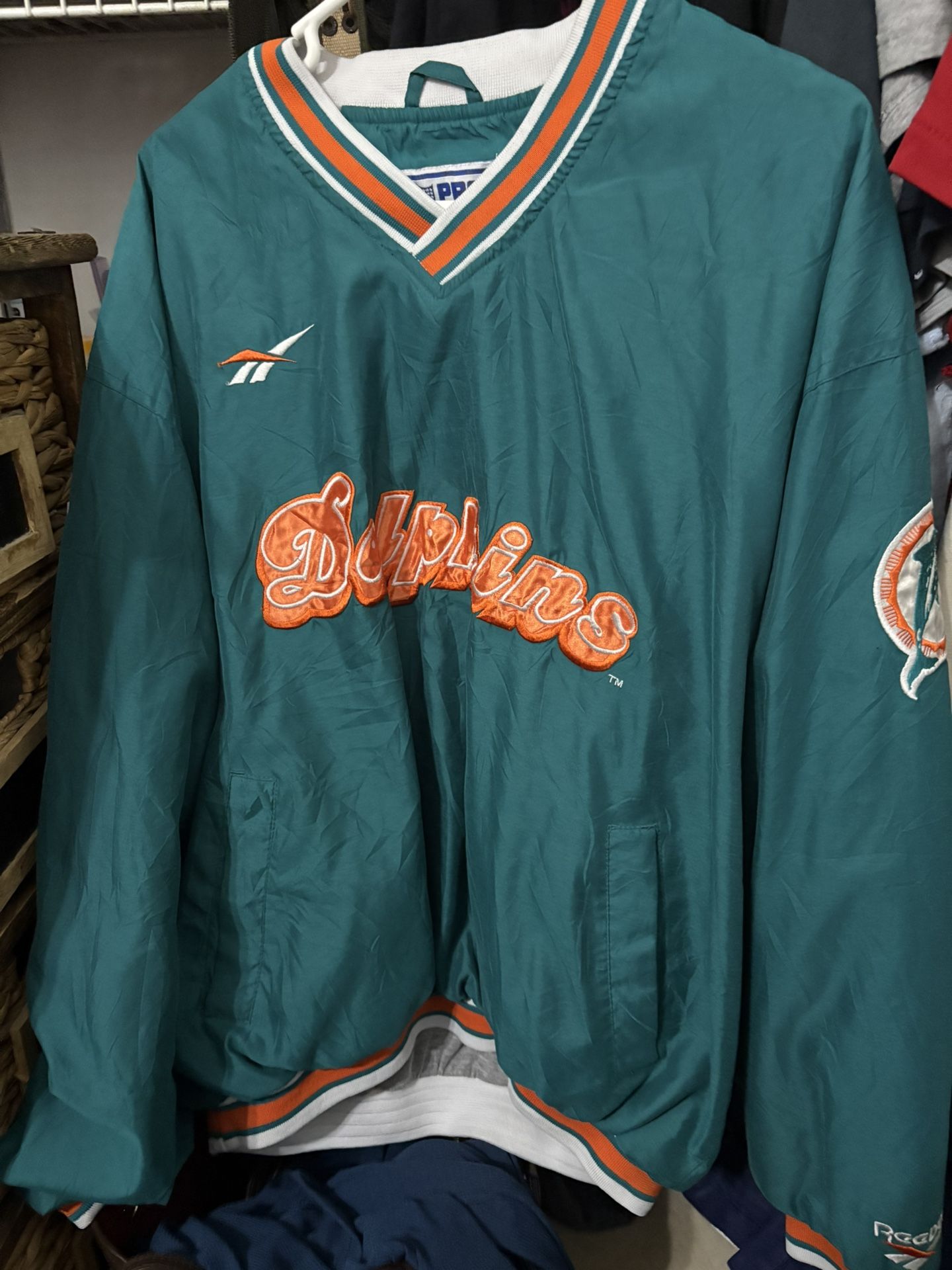Miami Dolphins 1990s Vintage Pullover