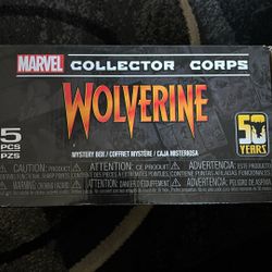 Wolverine Collector Corps 50 Years Mystery Box
