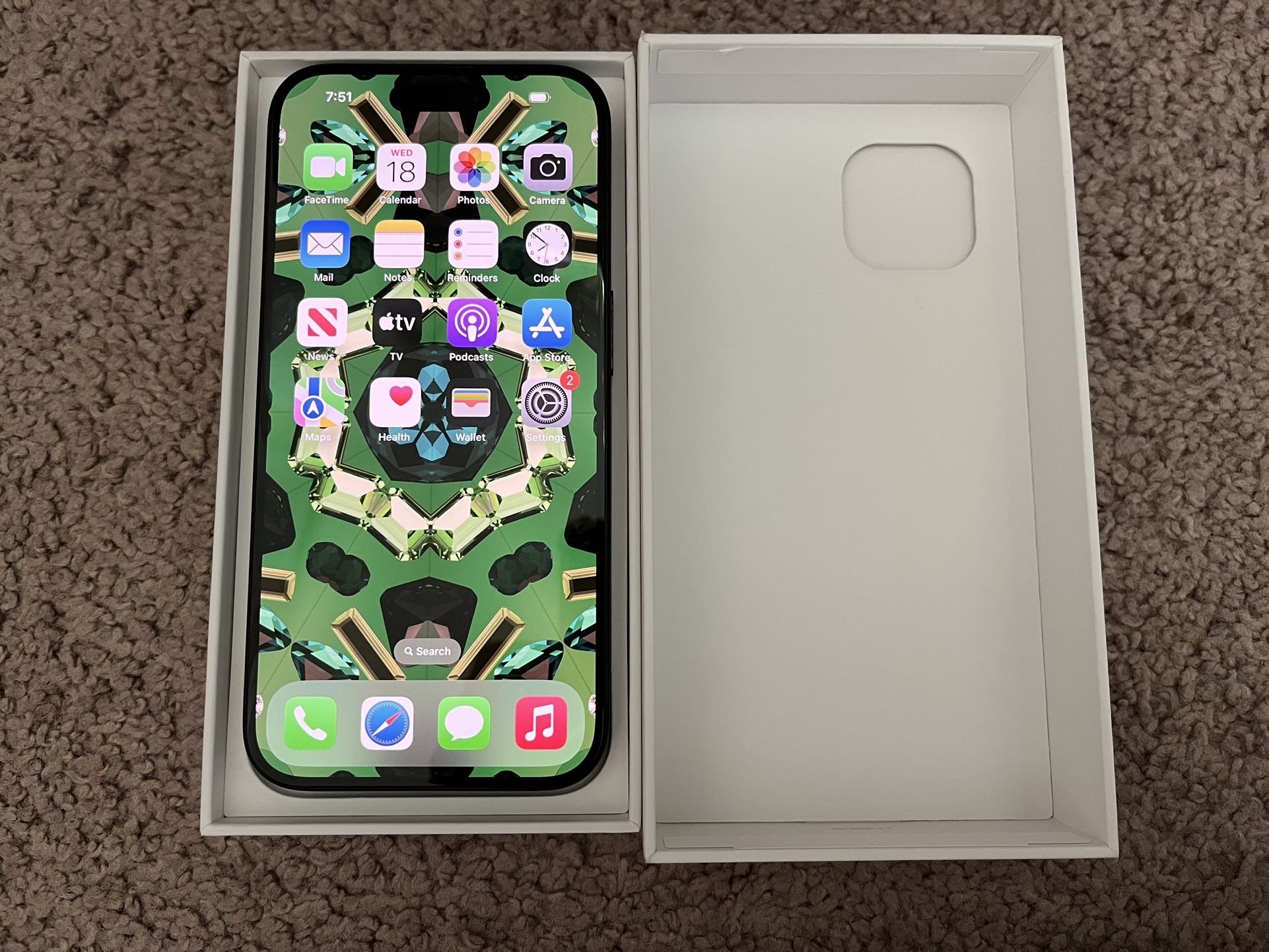 Unlocked iPhone 15 Pro 256GB Carrier Unlocked for AT&T/Verizon/T-Mobile/International