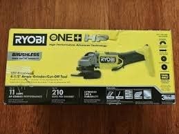 NEW RYOBI ONE+ HP 18V GEN2 Brushless Cordless 4-1/2 in. Angle Grinder (Tool Only)
$99