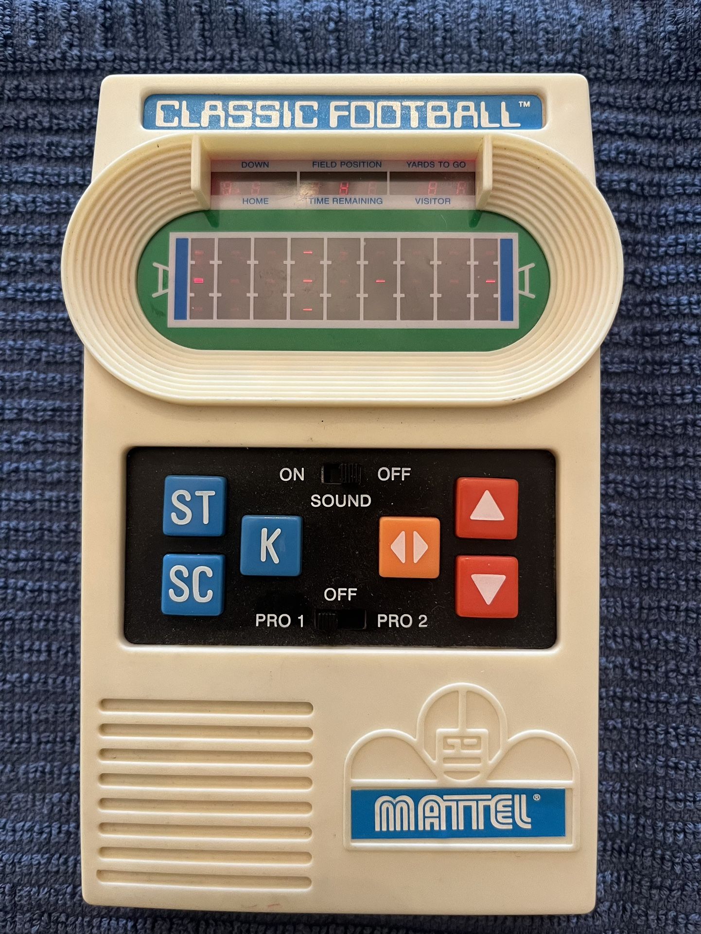 Vintage Classic Football handheld Games