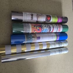 Vinyl Bundle for Crafts (HTV, Foil & Adhesive)