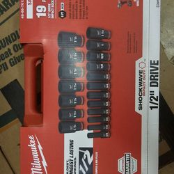 Milwaukee Impact Socket Set