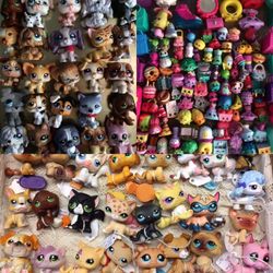 Littlest Pet Shop LPS Cats Dogs Shopkins figures