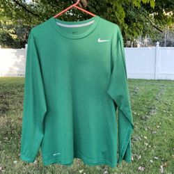 Nike Long sleeve Dri Fit Sports Tee Size Large