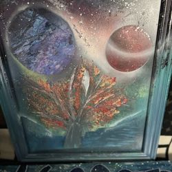 Spray Paint Art Pieces 