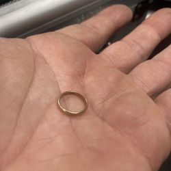 Baby / Toddler 10k Gold Ring