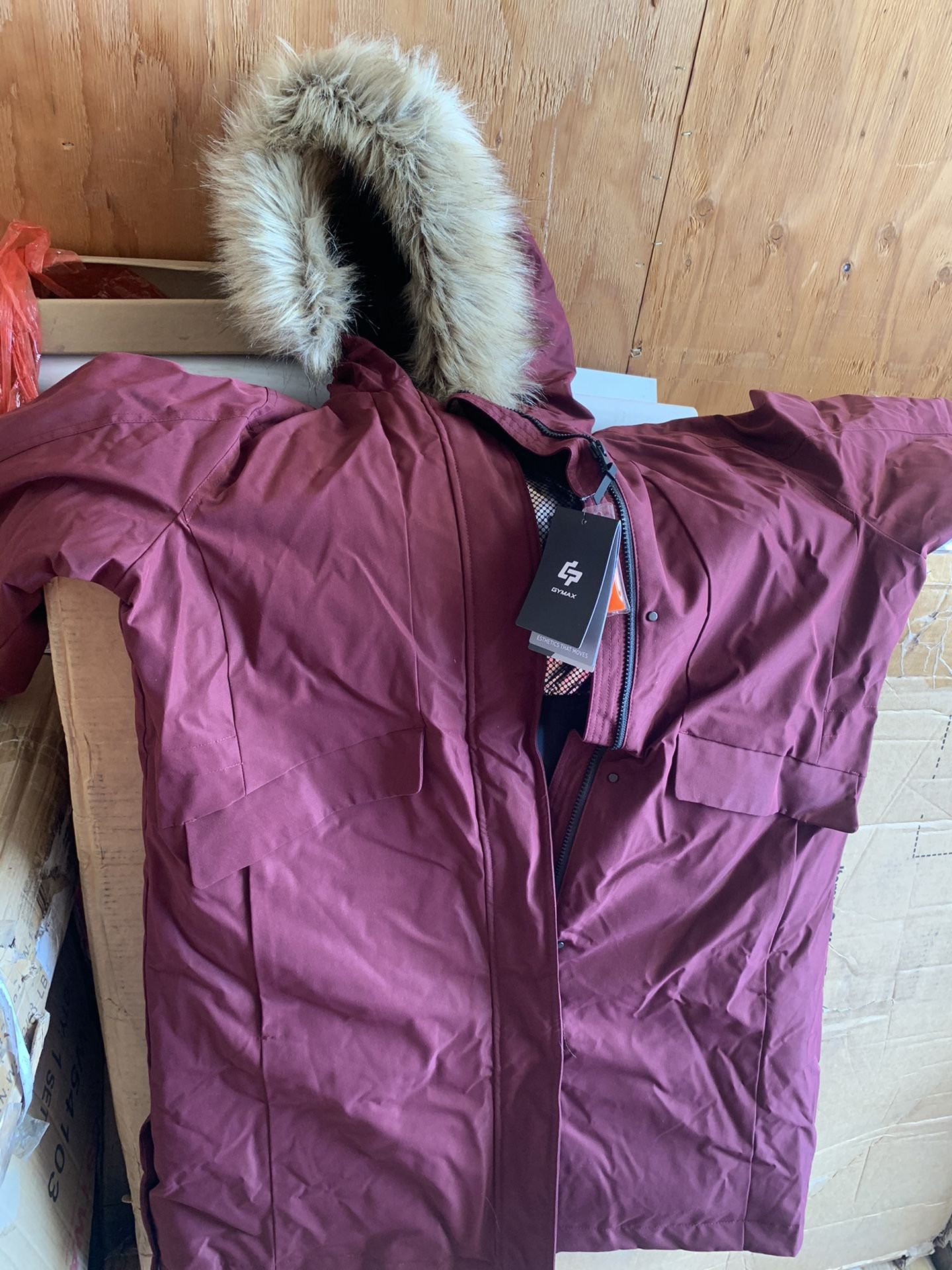 Female XXL Parka Heavy duty winter jacket..